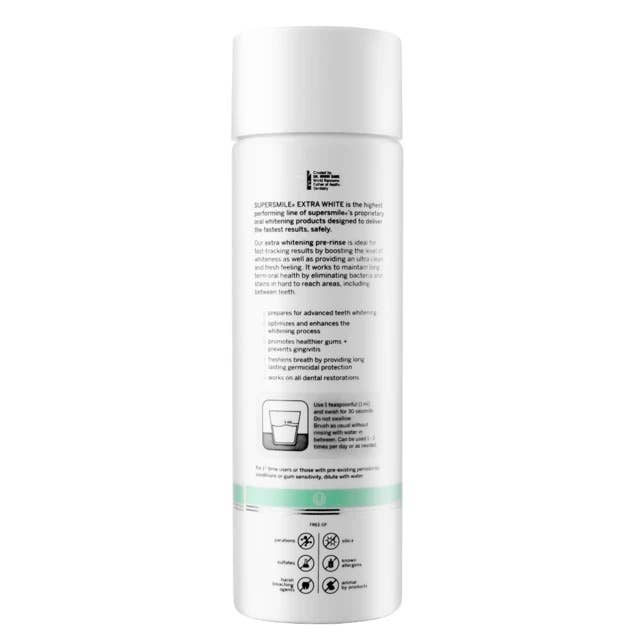 Supersmile - Wholesale Teeth Whitener - Extra Whitening Pre-Rinse1