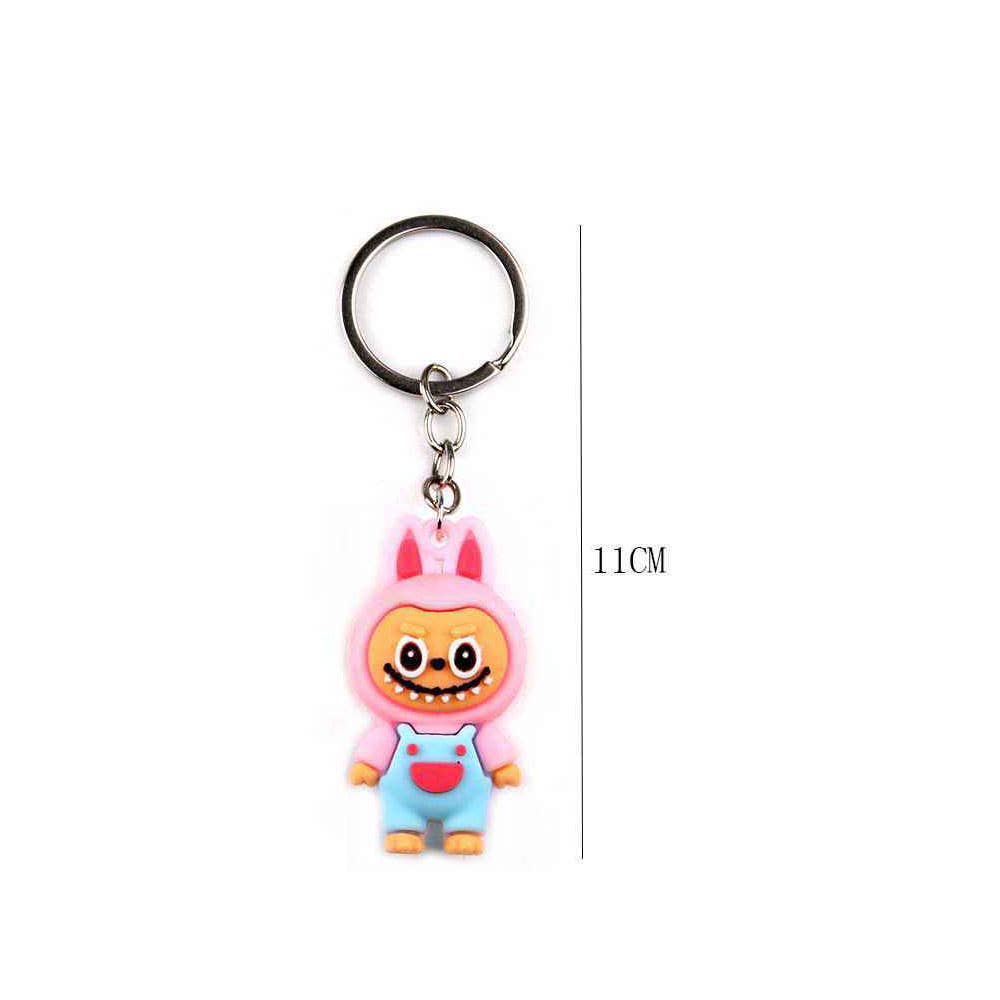 Sensibling Corp. - Wholesale Keychain - Unisex - 12PCS - Monster Bunny Character Figure Keychains2