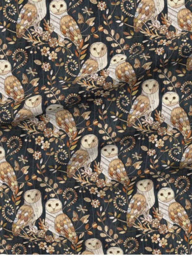 Wonderland Barn Owl for wholesale by PillowSak