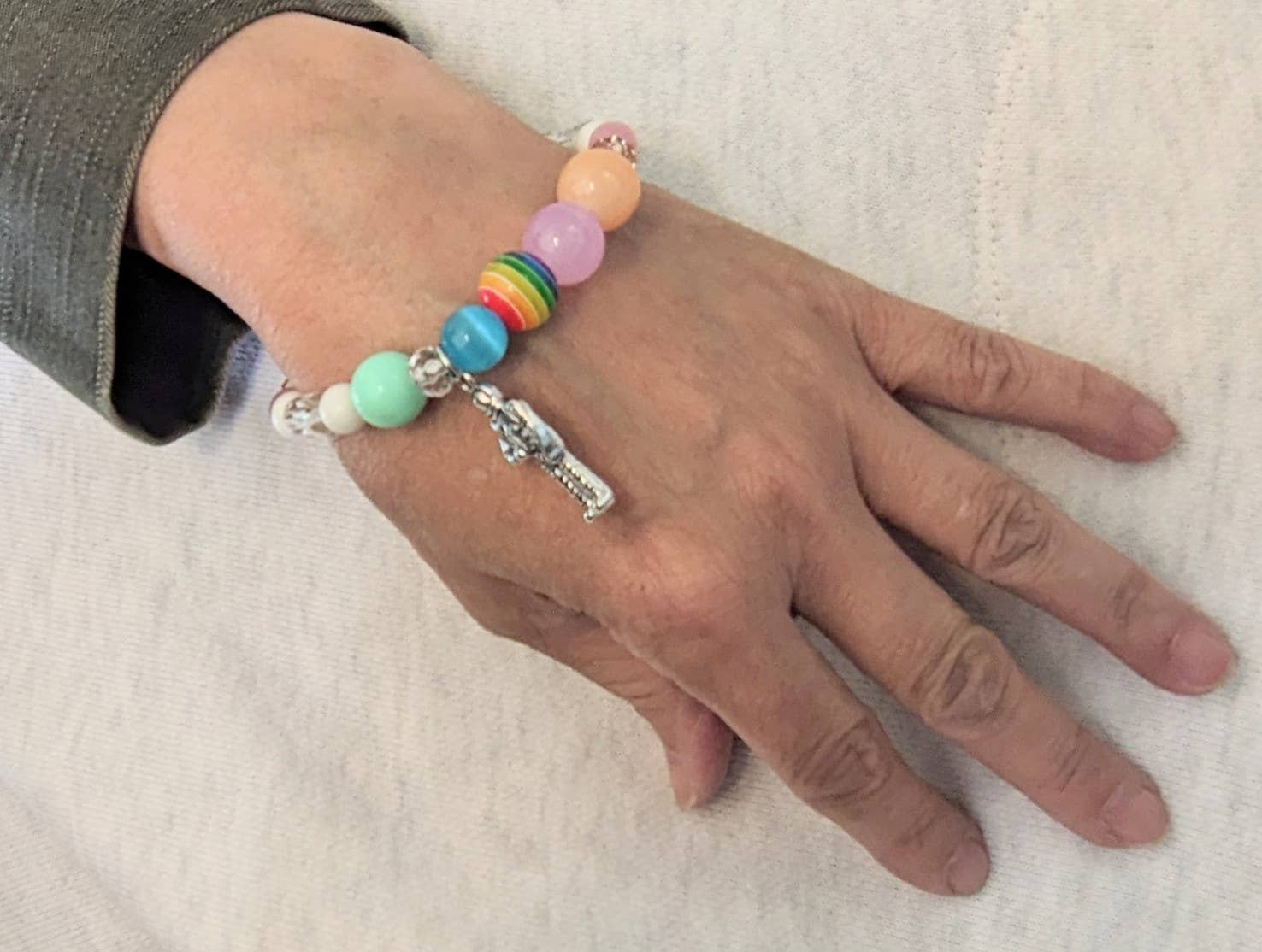 Fiona Accessories - Wholesale Beaded Bracelet - NASA Bracelet Stretch Beaded Bracelet for Woman9