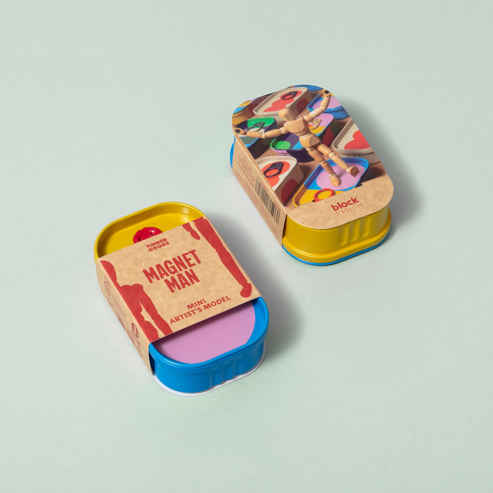 Block Design - Wholesale Decorative Figurine - Tinned Goods - Mini Man2