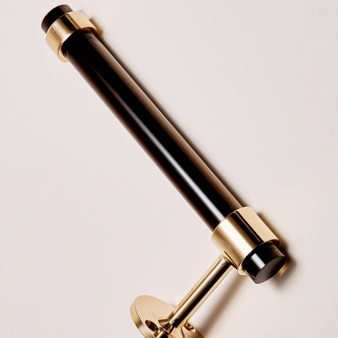 LuxHoldups - Wholesale Toilet Paper Holder - Lucite and Brass Wall Mounted Toilet Paper Holder6