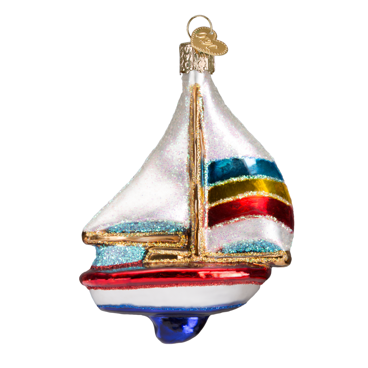 Old World Christmas - Wholesale Ornament - Sailboat Ornament2