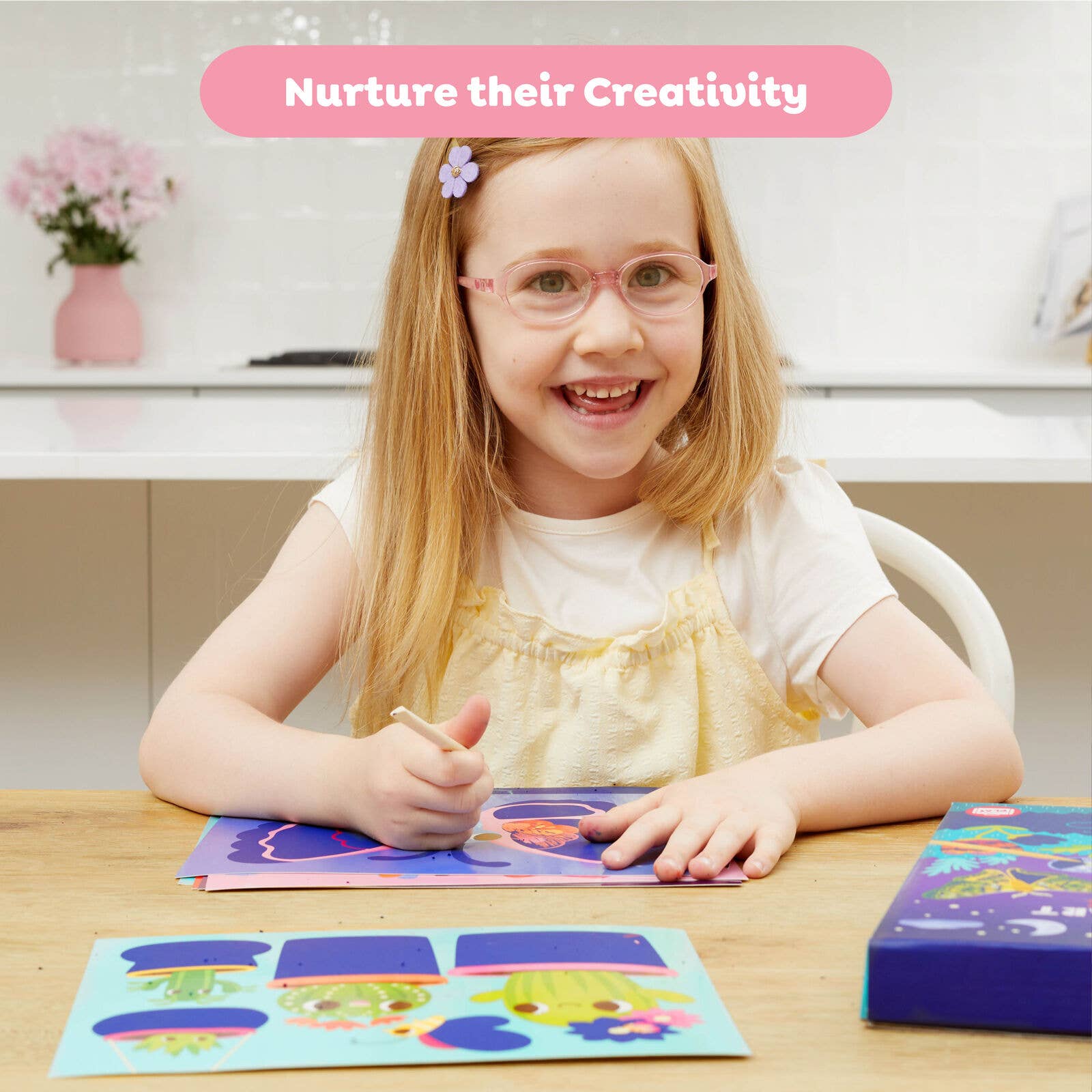 Tiger Tribe - Wholesale Art Set - Kids & Baby - Scratch Art - Garden2