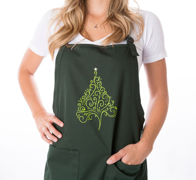 Peach Closet – wholesale Förkläde – Julgran förkläde1