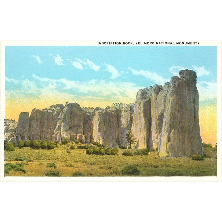 Found Image Press - Wholesale Stationery/Notecard Set - Greeting Card AZ-192 El Moro National Monument