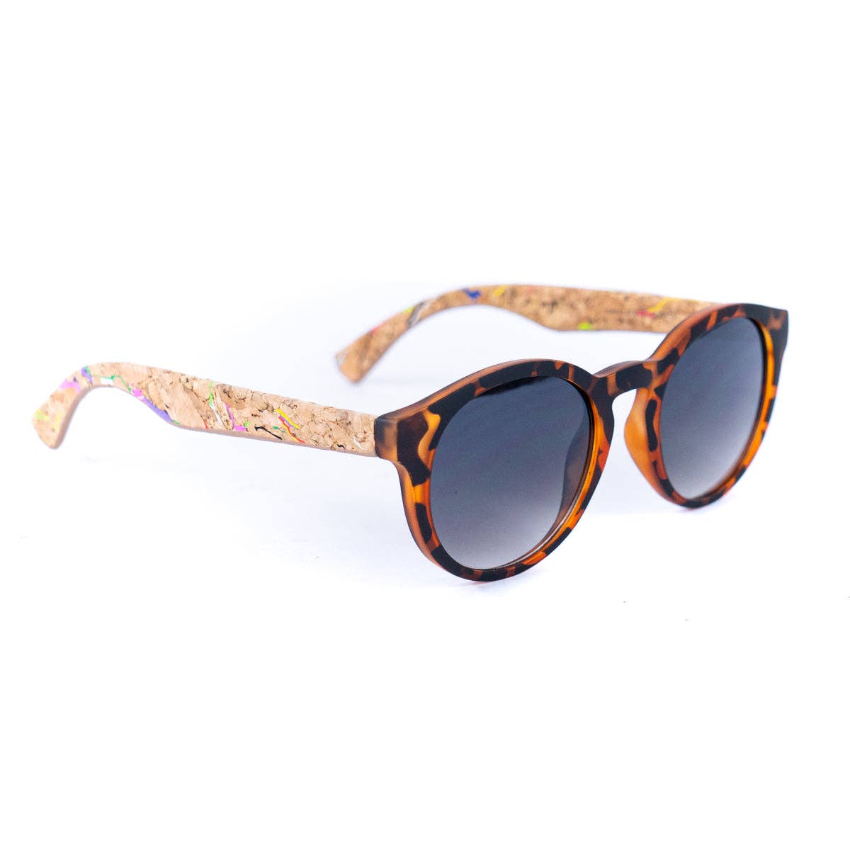 Meninas Bonitas Cork - Wholesale Sunglasses - Women's - Women's Cork Sunglasses with UV Protection Lenses(Including case) L-10987