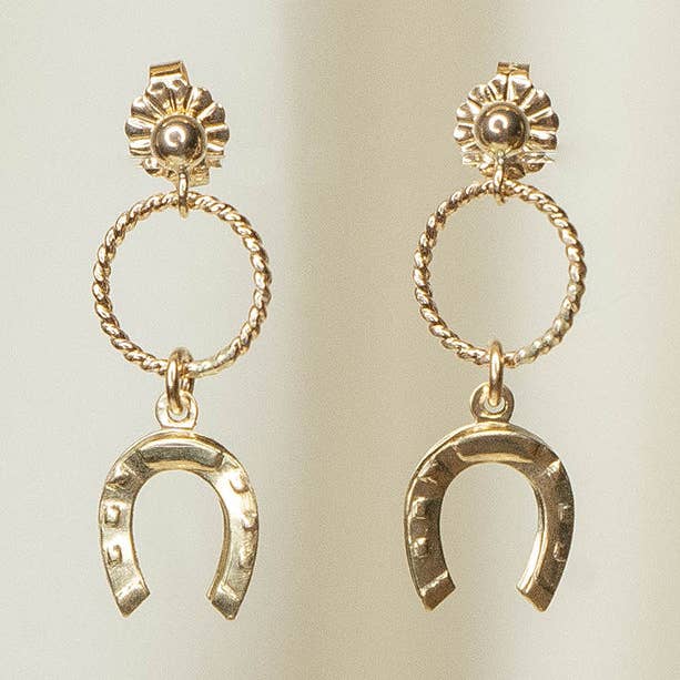 Horseshoe Earrings for wholesale by Aja Jewelry