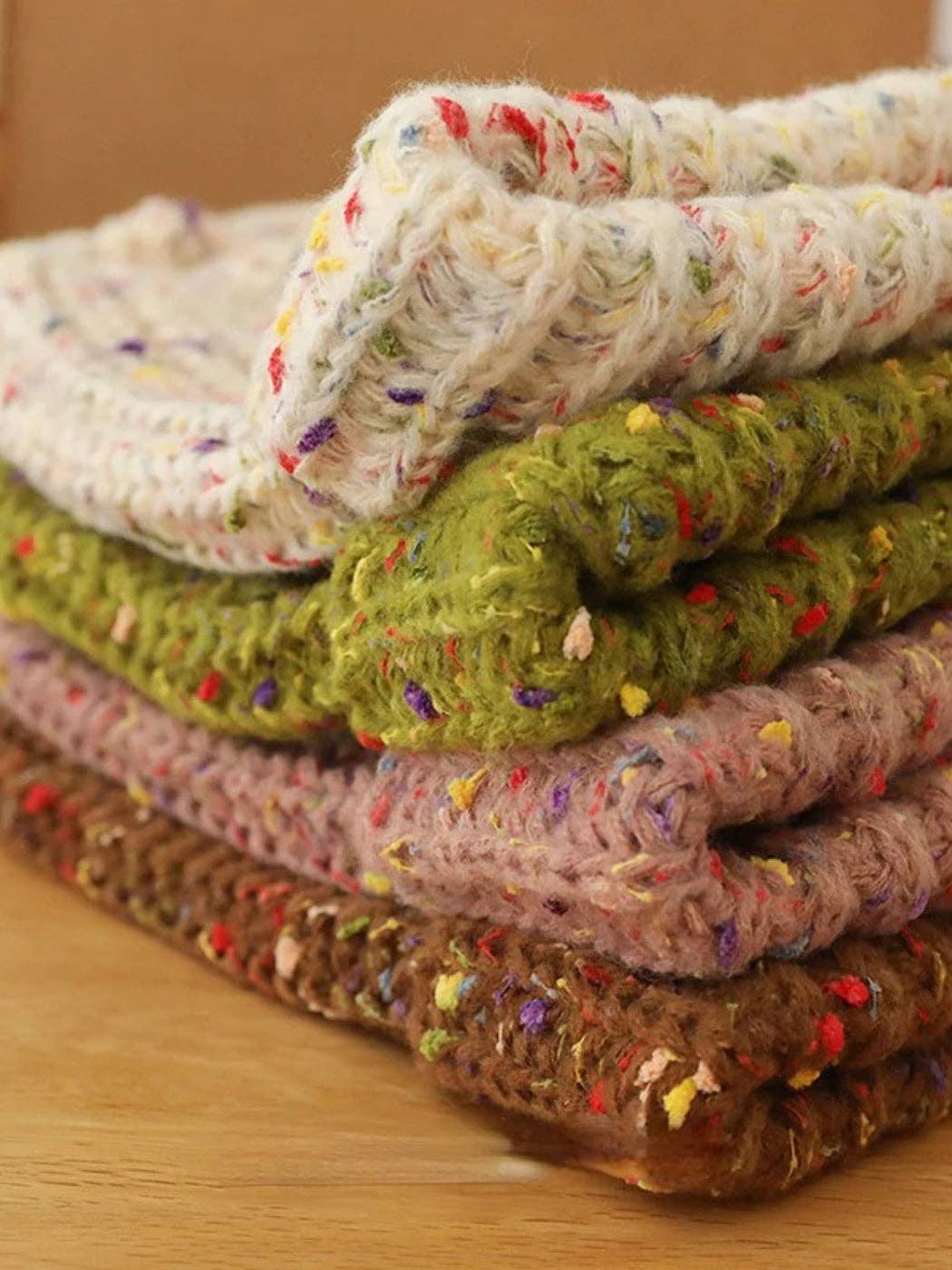 Funkyrel® Atzbranding Limited – wholesale Beanie – Women's – Haila - Knitted Splash Beanie Hat4