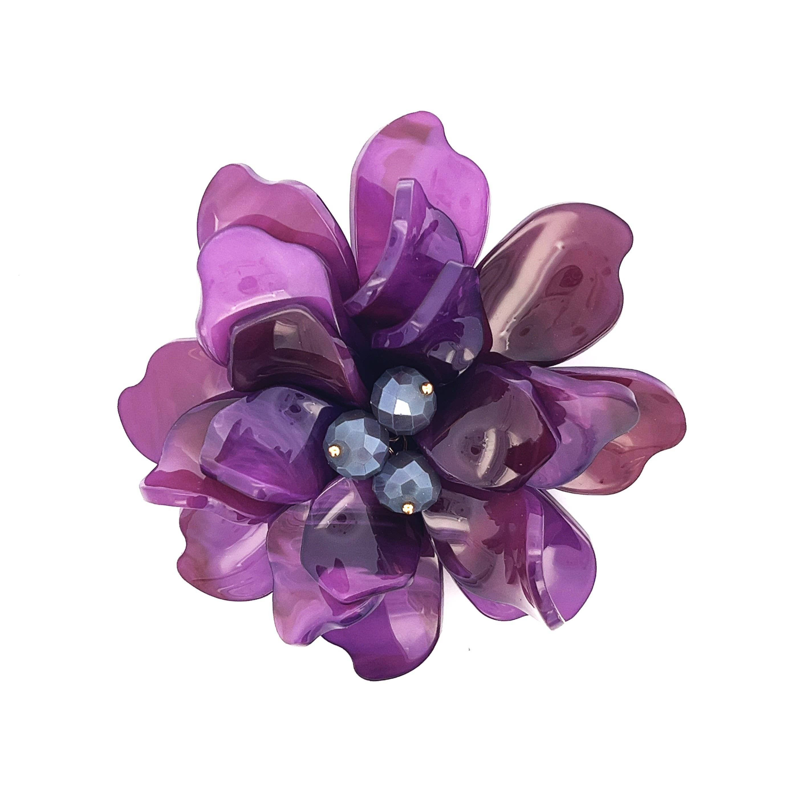 AMORINO SRL – Großhandel Broschen – Resin-Blumenbrosche - FT2496A5786