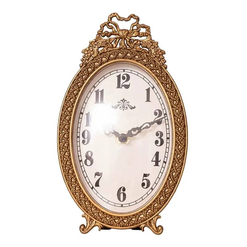 Vagabond Vintage - Wholesale Desk Clock - FRENCH TABLE TOP CLOCK3