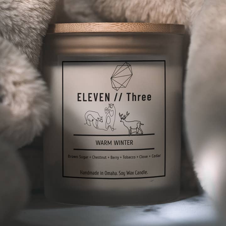 ELEVEN//Three - Wholesale Jar/Filled Candle - WARM WINTER2