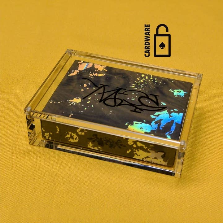 X-Decks - Wholesale Display Case - Cardware Archival UV Resistant Acrylic Playing Card Display Case (1 Deck)2