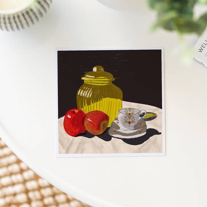 Golden Touch - Black - Mini Art Print for wholesale by Elise Gow Designs