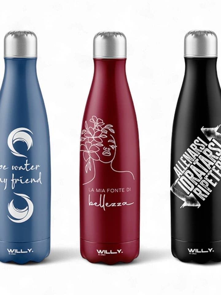 EDELSTAHLTRINKFLASCHE 500ML für den Großhandel von Willy be Smart