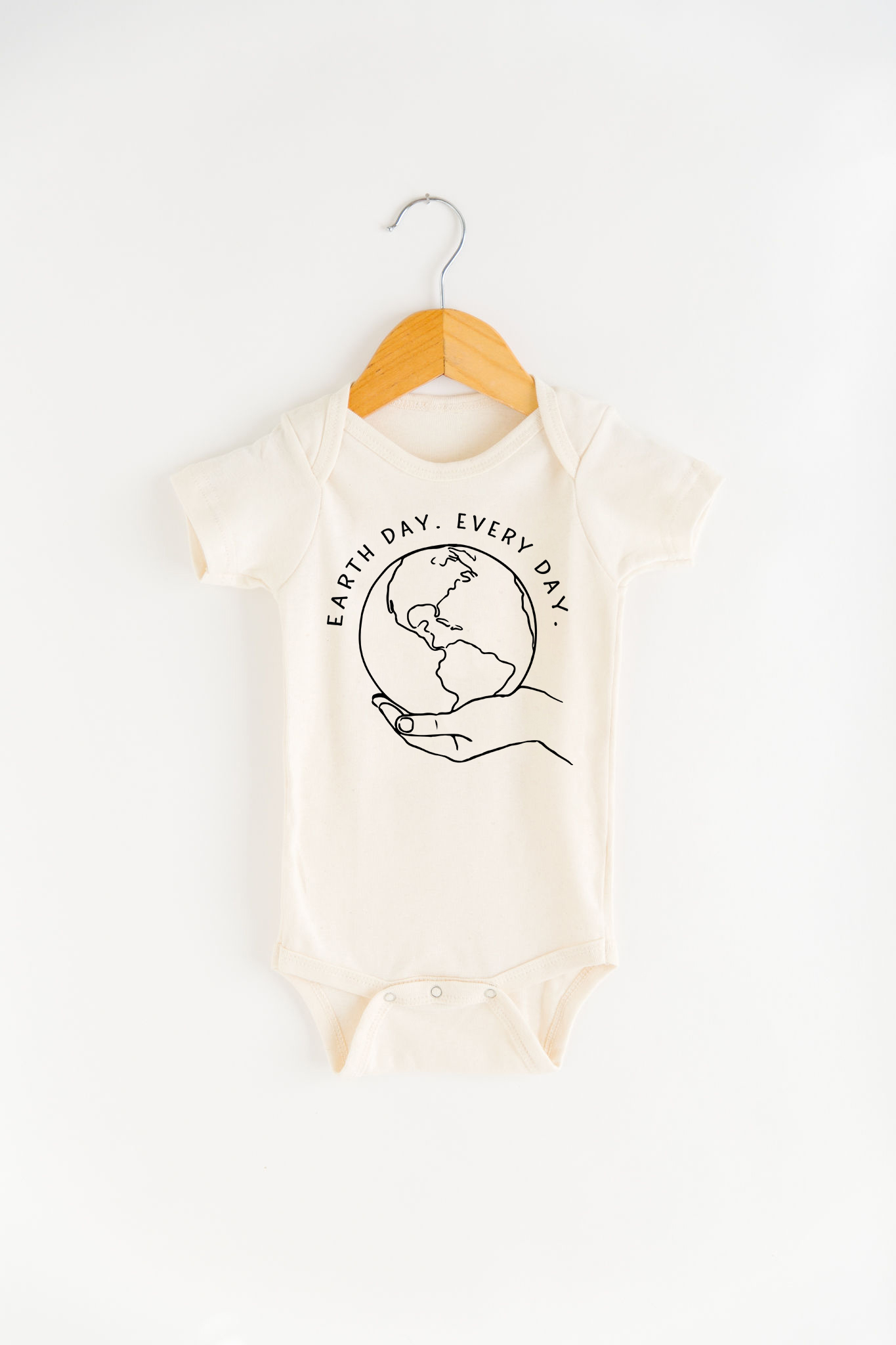 Nature Supply Co - Wholesale Bodysuit (Non-Footed) - Baby - Earth Day Every Day Baby Bodysuit Onesie | Baby Clothing1