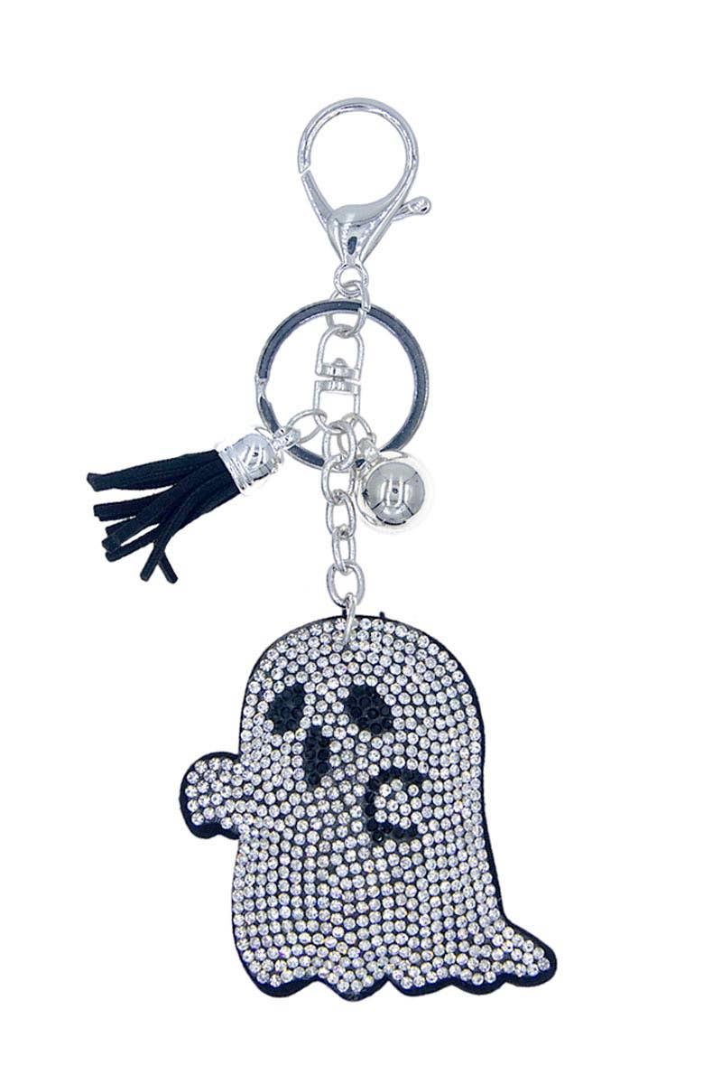 Jtr RHINESTONE CUTE GRIM REAPER SCYTHE KEY CHAIN 31470H for wholesale on Faire0