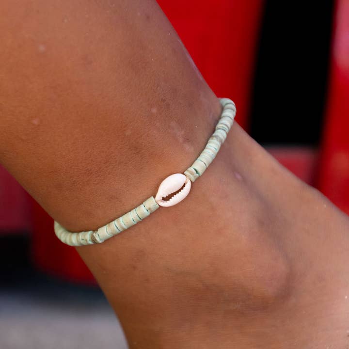 Pineapple Island - Wholesale Anklet - Nyang Nyang Beaded Anklet, Surf Jewelry by Koh Surf