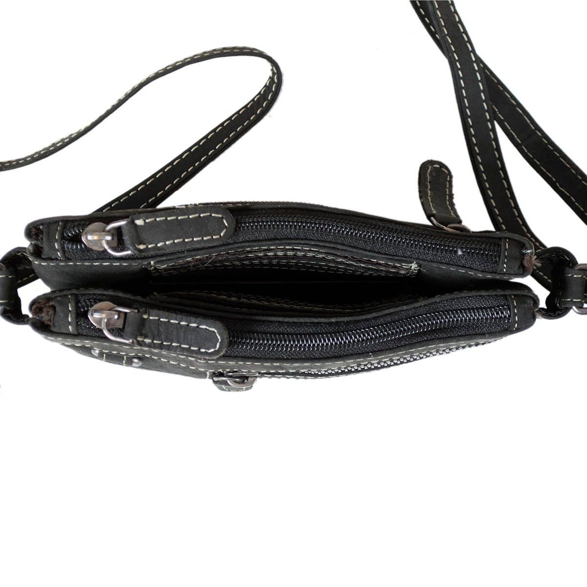 Arrigo – Großhandel Umhängetasche - Damen – Festival-Tasche – Umhängetasche aus Büffelleder – 3 Farben12