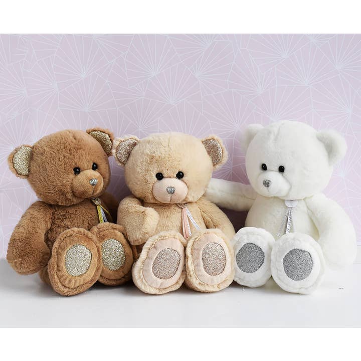 Doudou Et Compagnie - Wholesale Stuffed/Plush Toy - Kids & Baby - Charming Teddy Bear with Glitter Accents6
