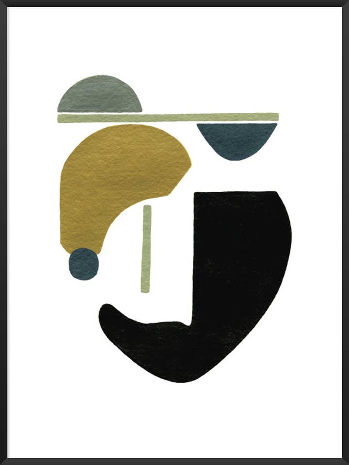 Póster abstracto moderno pintado a mano sobre la maternidad para venta al por mayor de Project Nord