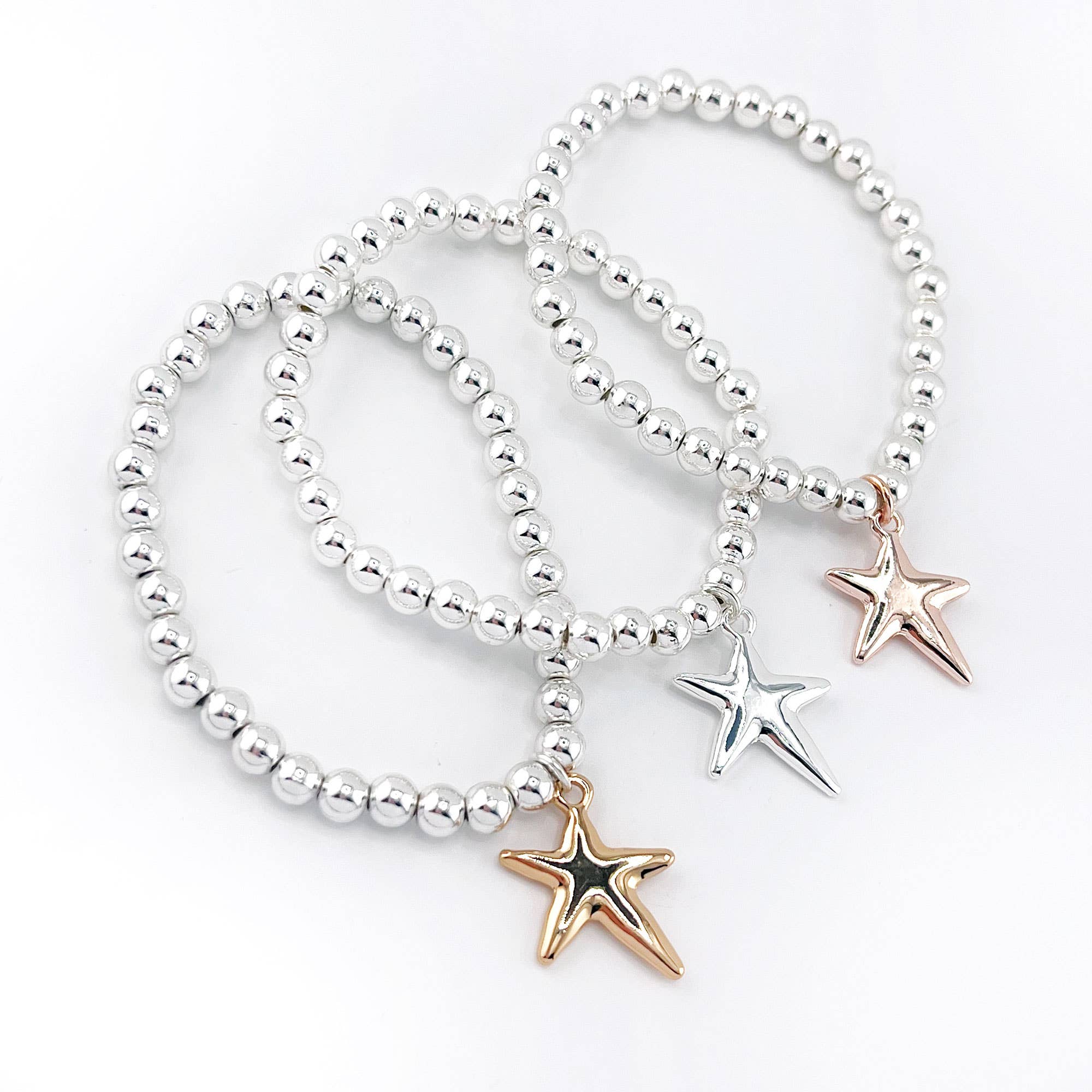 Lovethelinks Ltd – wholesale Charm/dangle bracelet – Ball Bracelet with Star Charm3