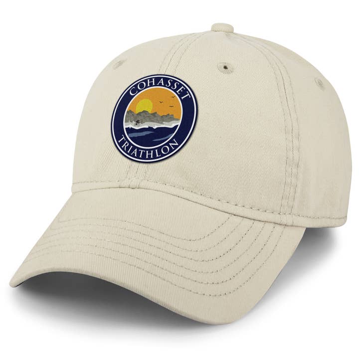 Chowdaheadz - Wholesale Baseball Cap - Unisex - Cohasset Triathlon Printed Patch Dad Hat