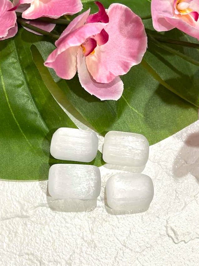 Ulexite Tumbled Stone for wholesale by Aura Song Gifts