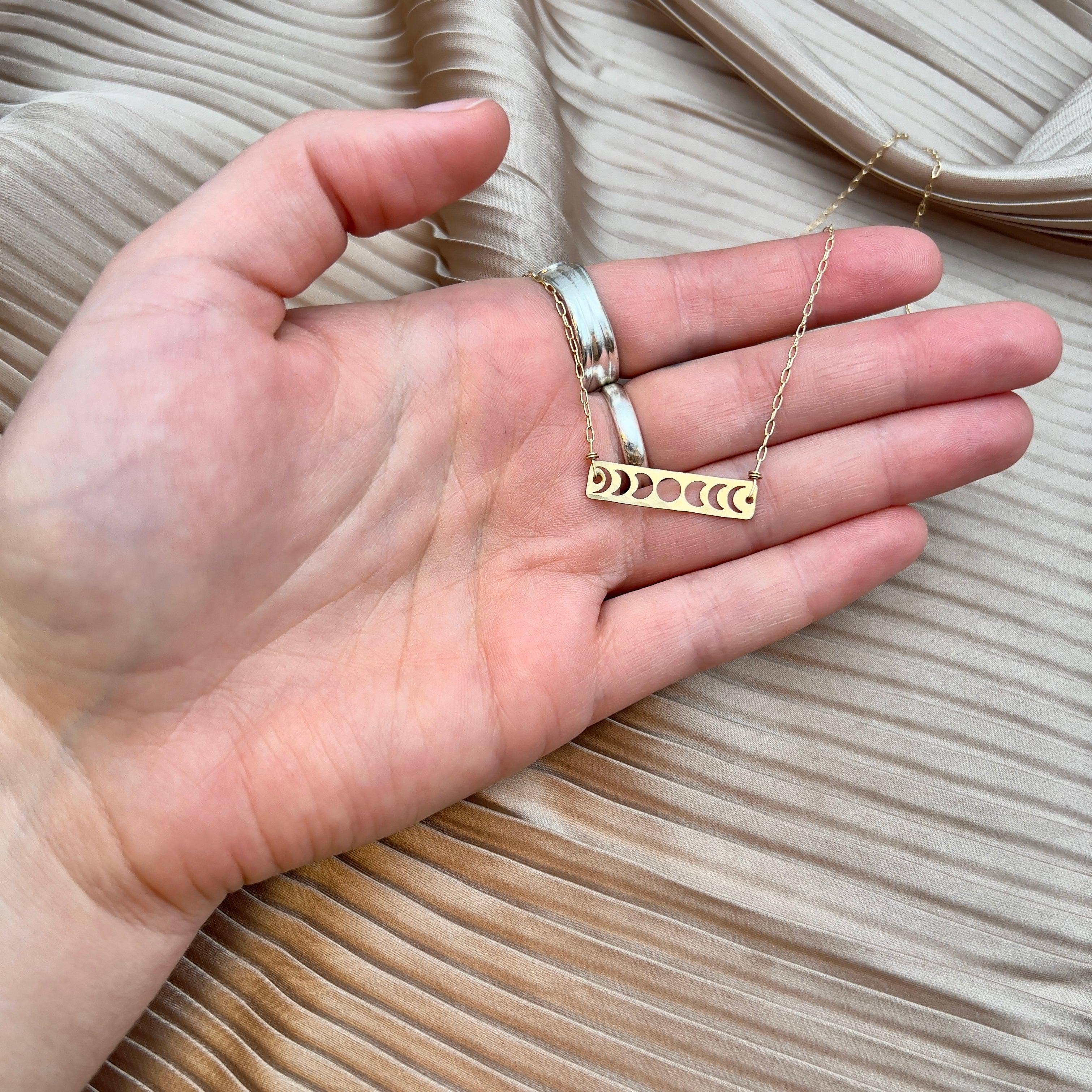 Fluff Hardware - Wholesale Pendant/Charm Necklace - Moon Phase Necklace3