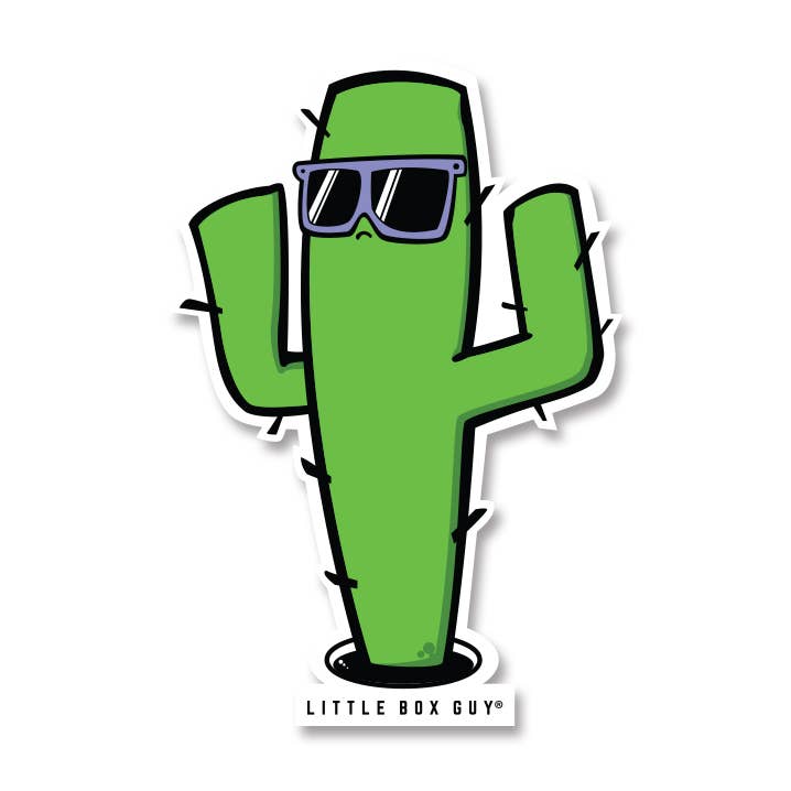 Adesivo Cactus per la vendita all'ingrosso da parte di Little Box Guy®