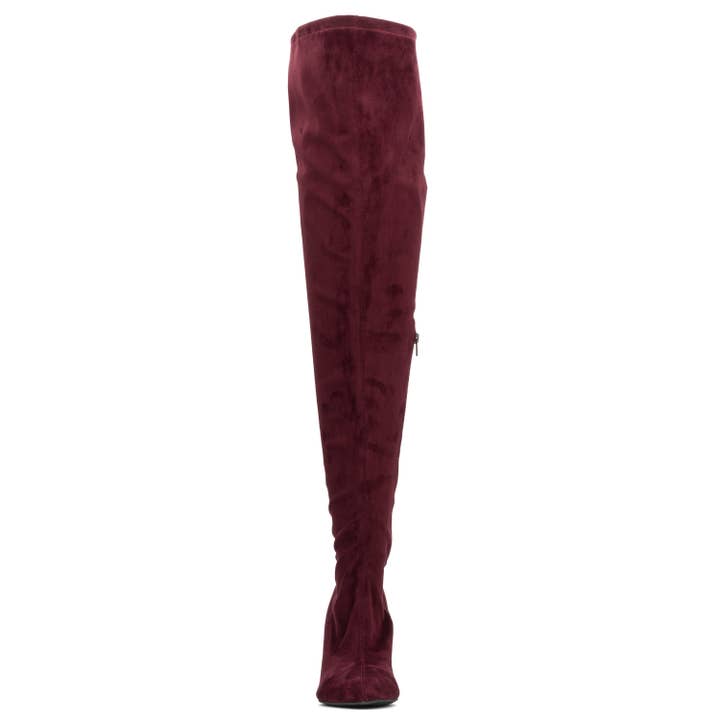 S3 Holding – Großhandel Stiefel – Damen – Larissa Stiefel - Weitschaft Overknee-Stiefel10