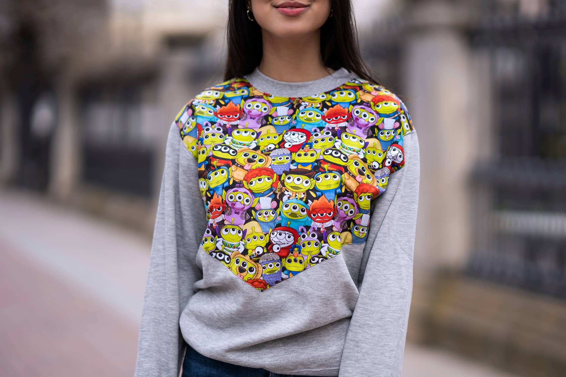 NONA PAPALLONA - Wholesale Graphic Sweatshirt - Women's - Carnaval Unisex1