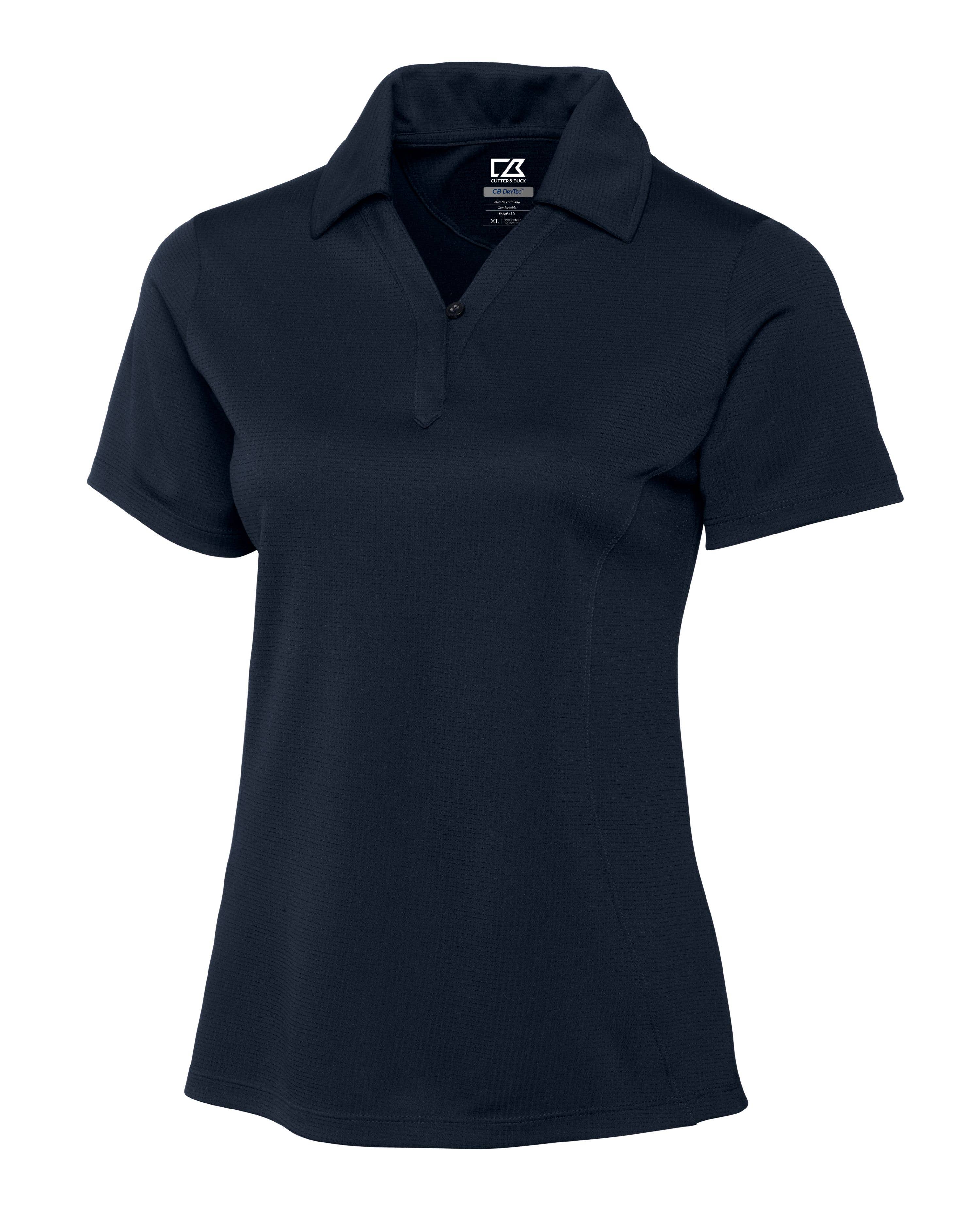 Cutter & Buck - Wholesale Polo - Women's - Cutter & Buck CB Drytec Genre Textured Solid Womens Polo4