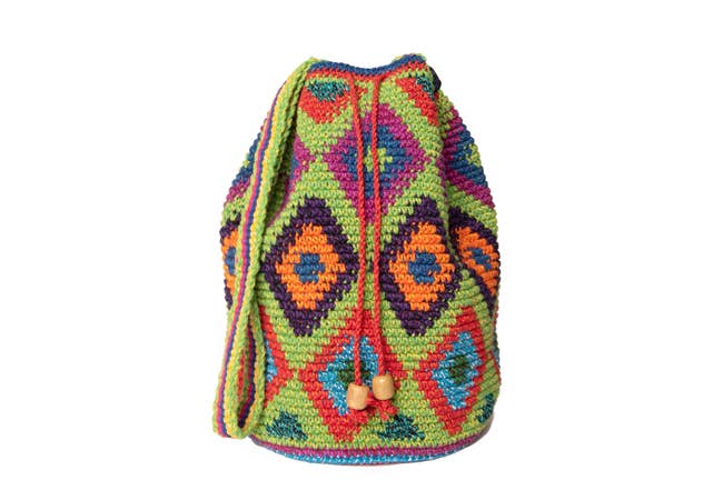 Dagny Textiles - Vendita all'ingrosso Borsa a tracolla - Donna - Borsa a secchiello media all’uncinetto7