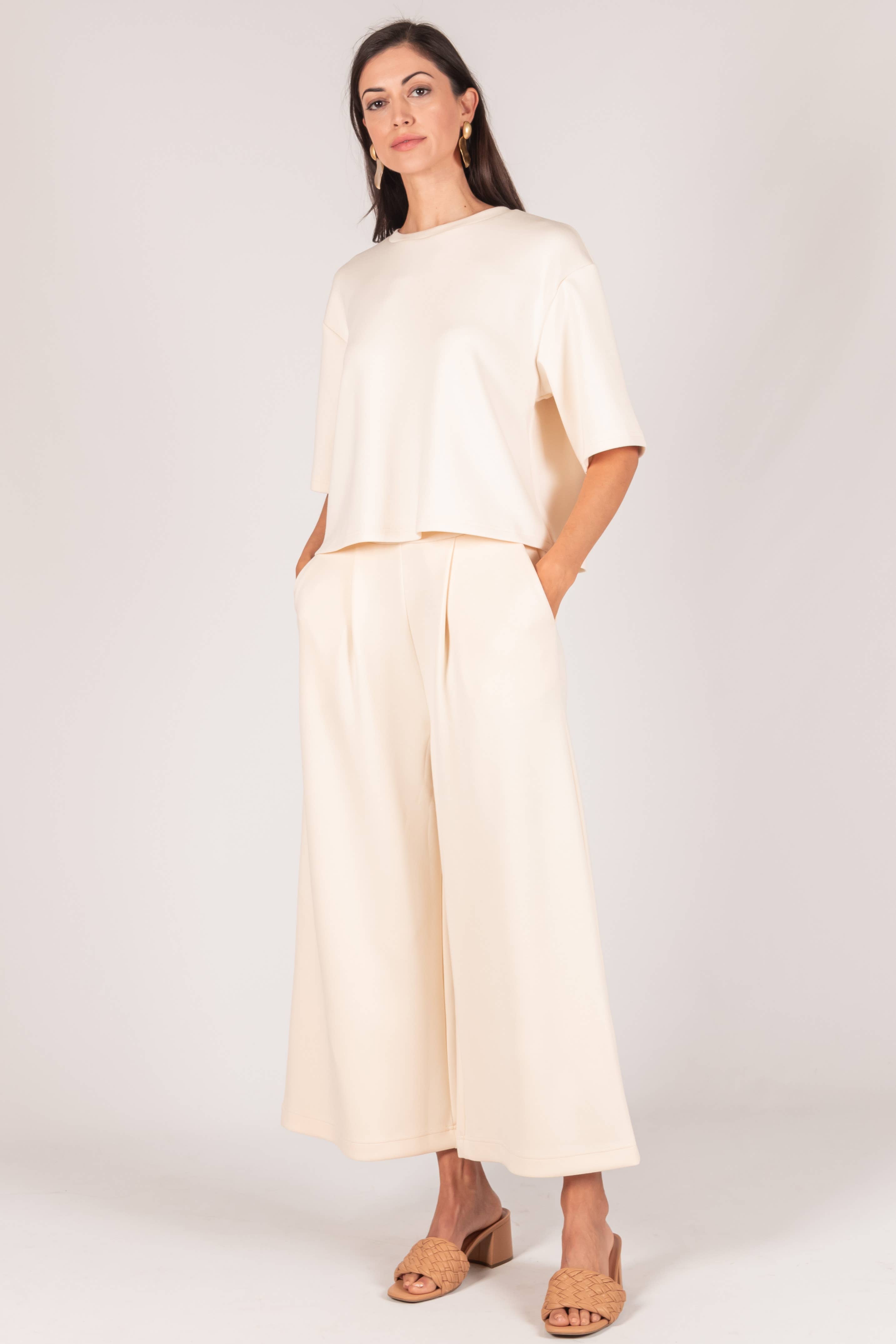 P. CILL - Wholesale Knit Top - Women's - P. CILL Butter Modal Overlap Back Detail Top19