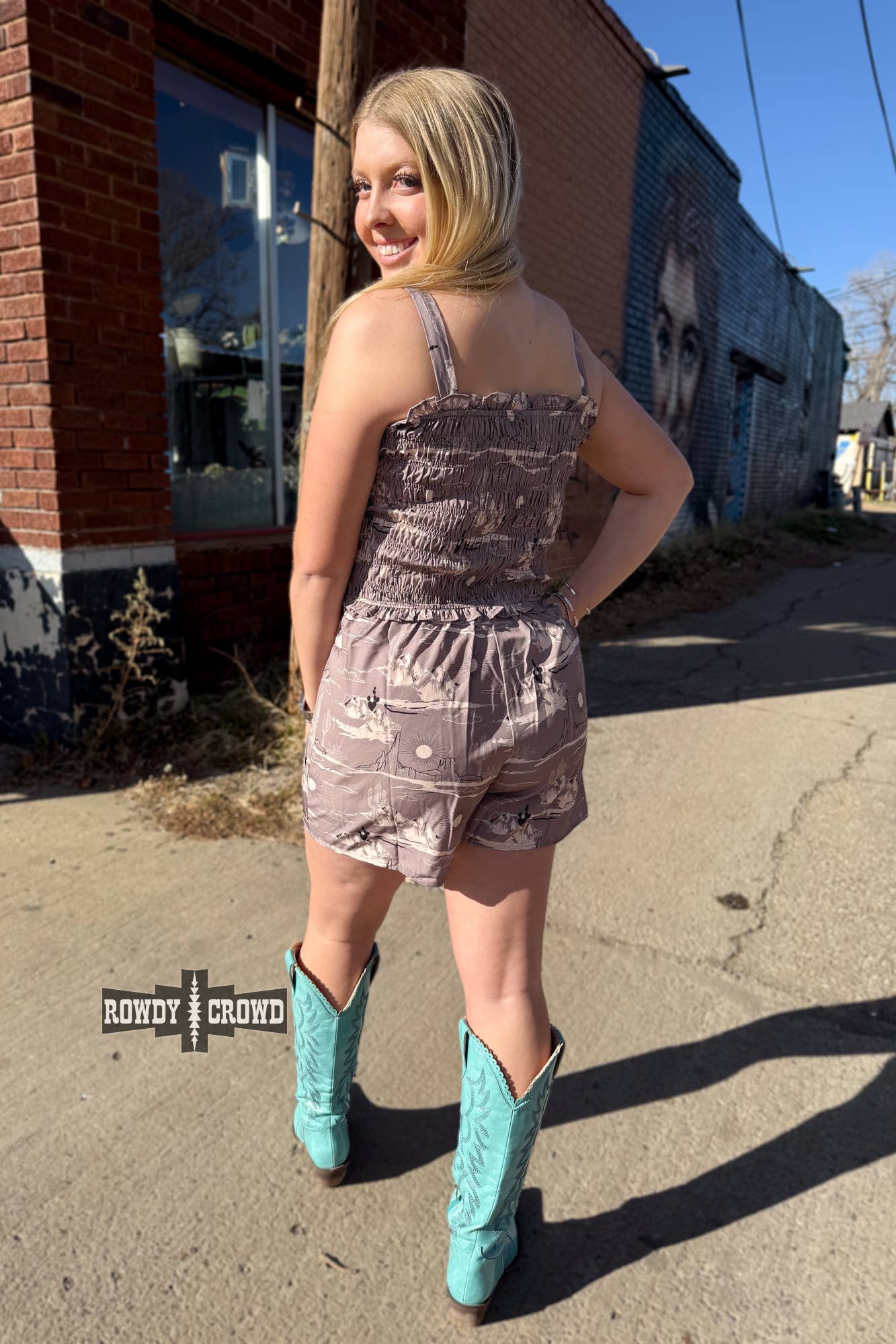 Rowdy Crowd Clothing - Wholesale Romper - Dames - Remuda-romper1