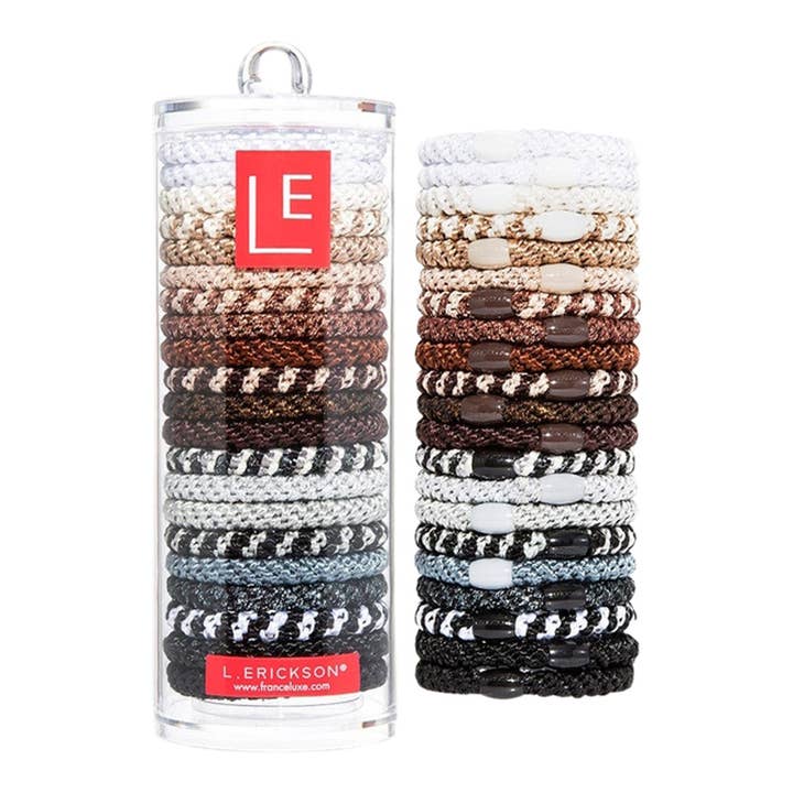 France Luxe/L. Erickson - Wholesale Hair Tie - Grab & Go Luxe Pony Tube