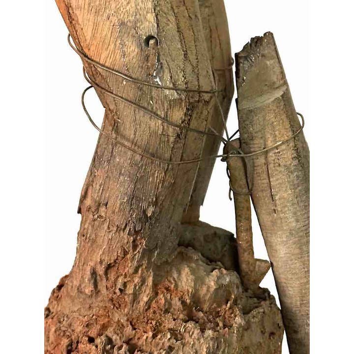 The Niger Bend - Venta al por mayor Escultura - Estatua de fetiche de fertilidad del pene articulado masculino con fuente vintage |24