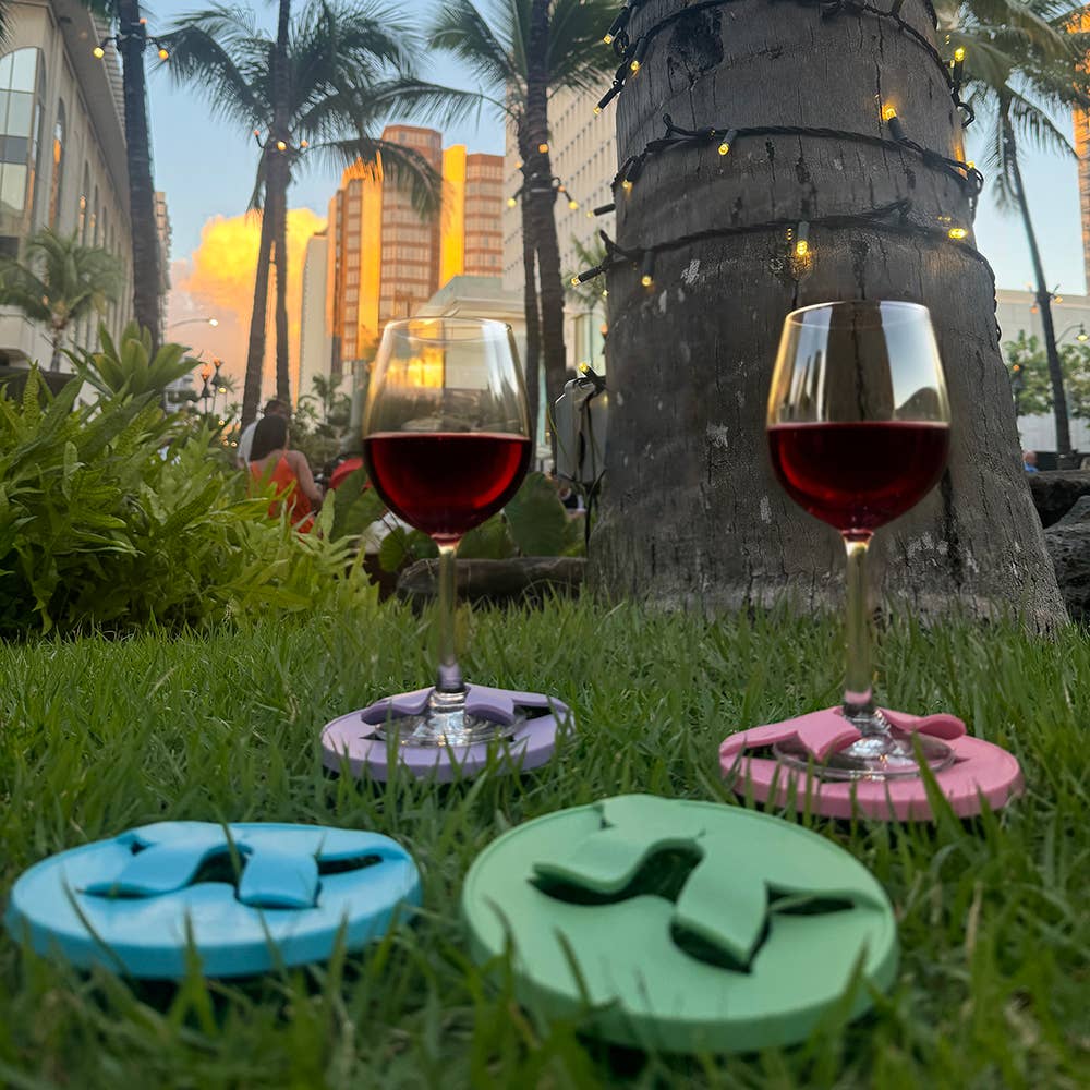 Biba Home Co - Wholesale Wine/Cocktail Glass Markers - Wine Glass Slipper (Multicolors)10