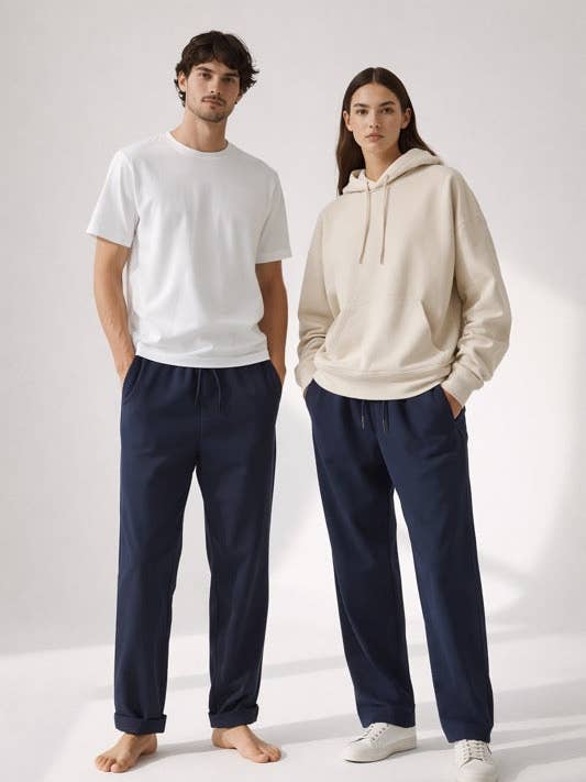 Lige Sweatpants - Nattehimmel for engroshandel hos Breddys