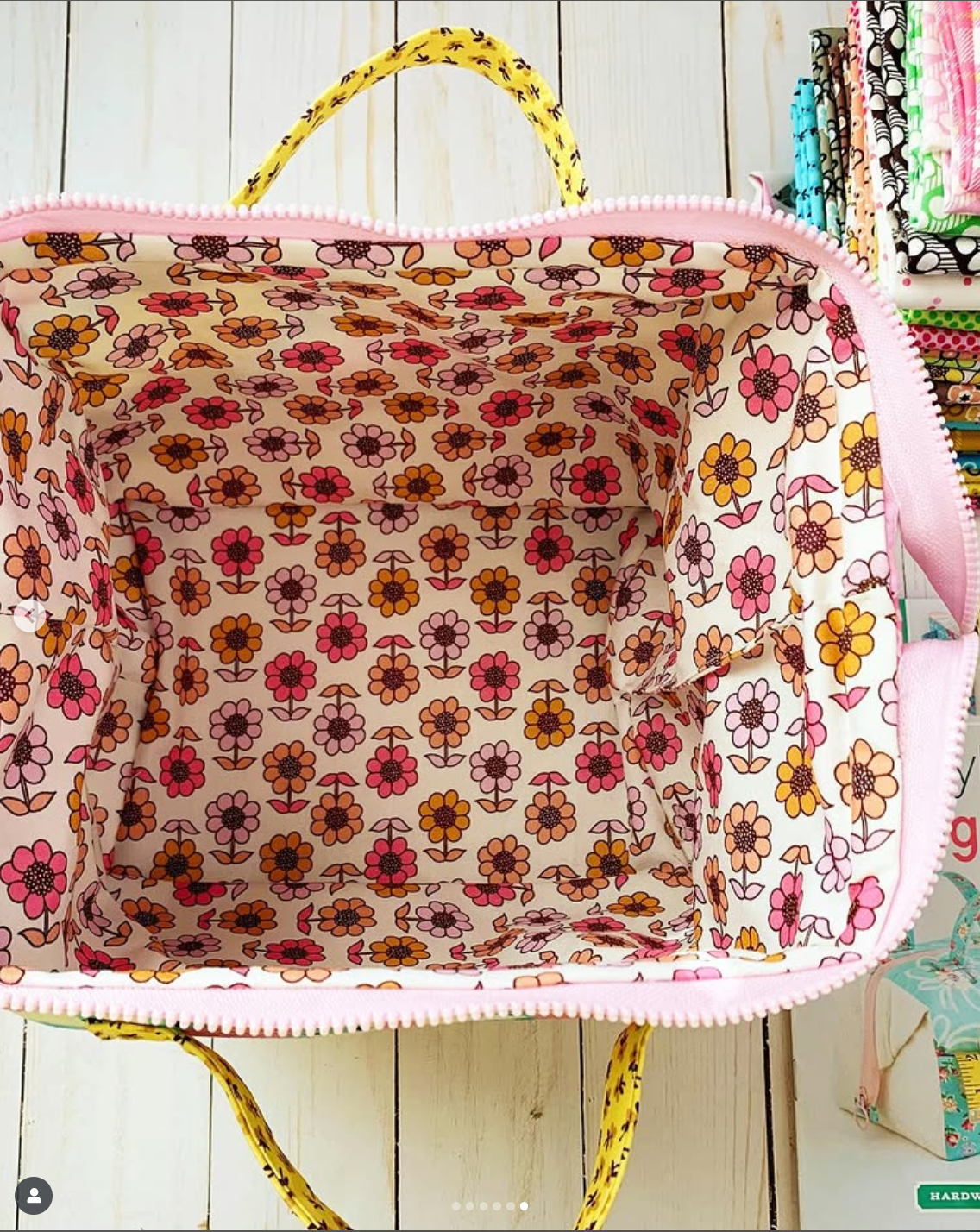 Zakka Workshop - Wholesale Craft Sewing Kit - Stylish Sewing Caddy (#ZW2712)9