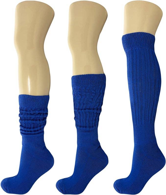 Mars Outlet Store LLC - Wholesale Socks - Women's - Cotton Slouch Boot Socks for Women Shoe Size 5 to 10 3 Pairs26