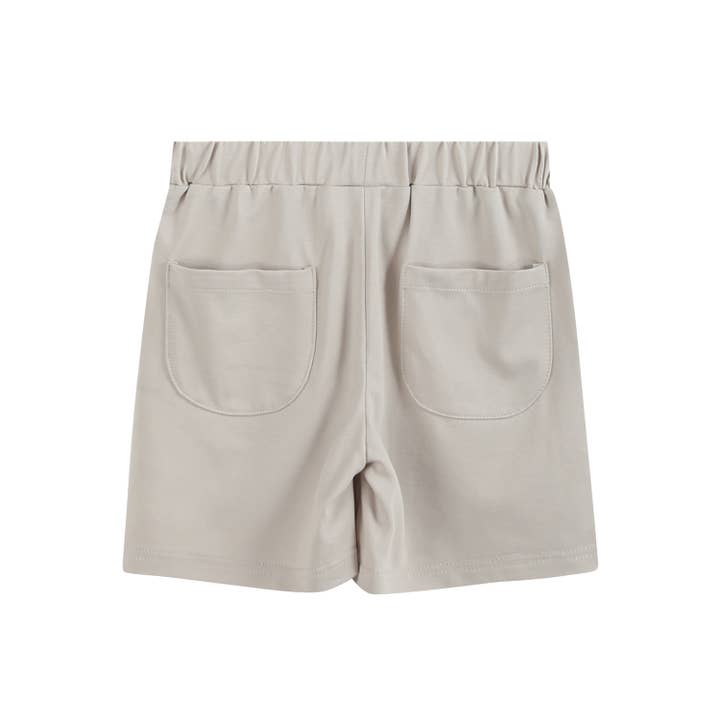 Lil Cactus – wholesale Shorts - Barn – Ljusbrun gräsandshorts för pojkar1