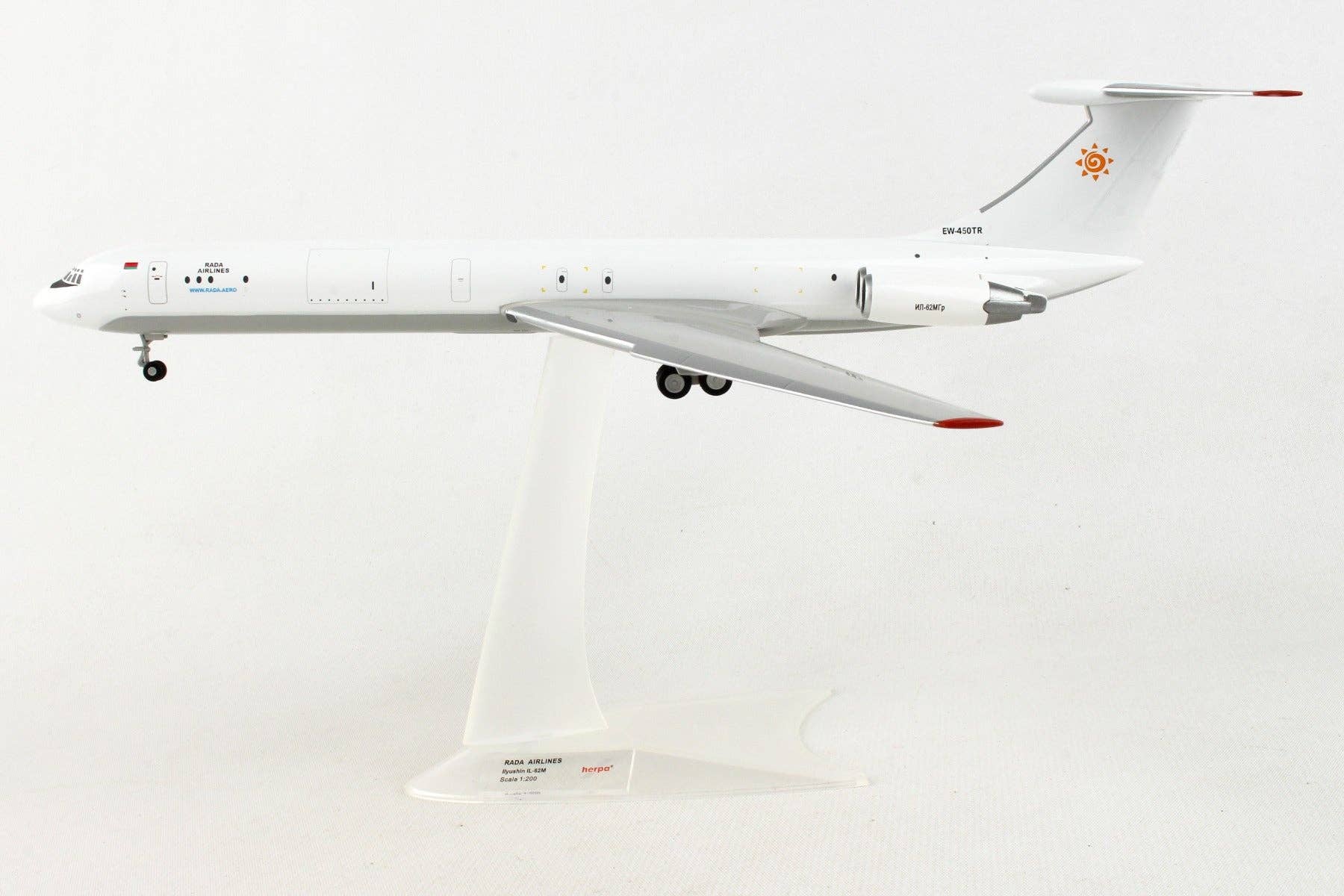 Daron Worldwide Trading - Wholesale Decorative Tabletop Object - HERPA RADA IL62MF 1/200 (**)3