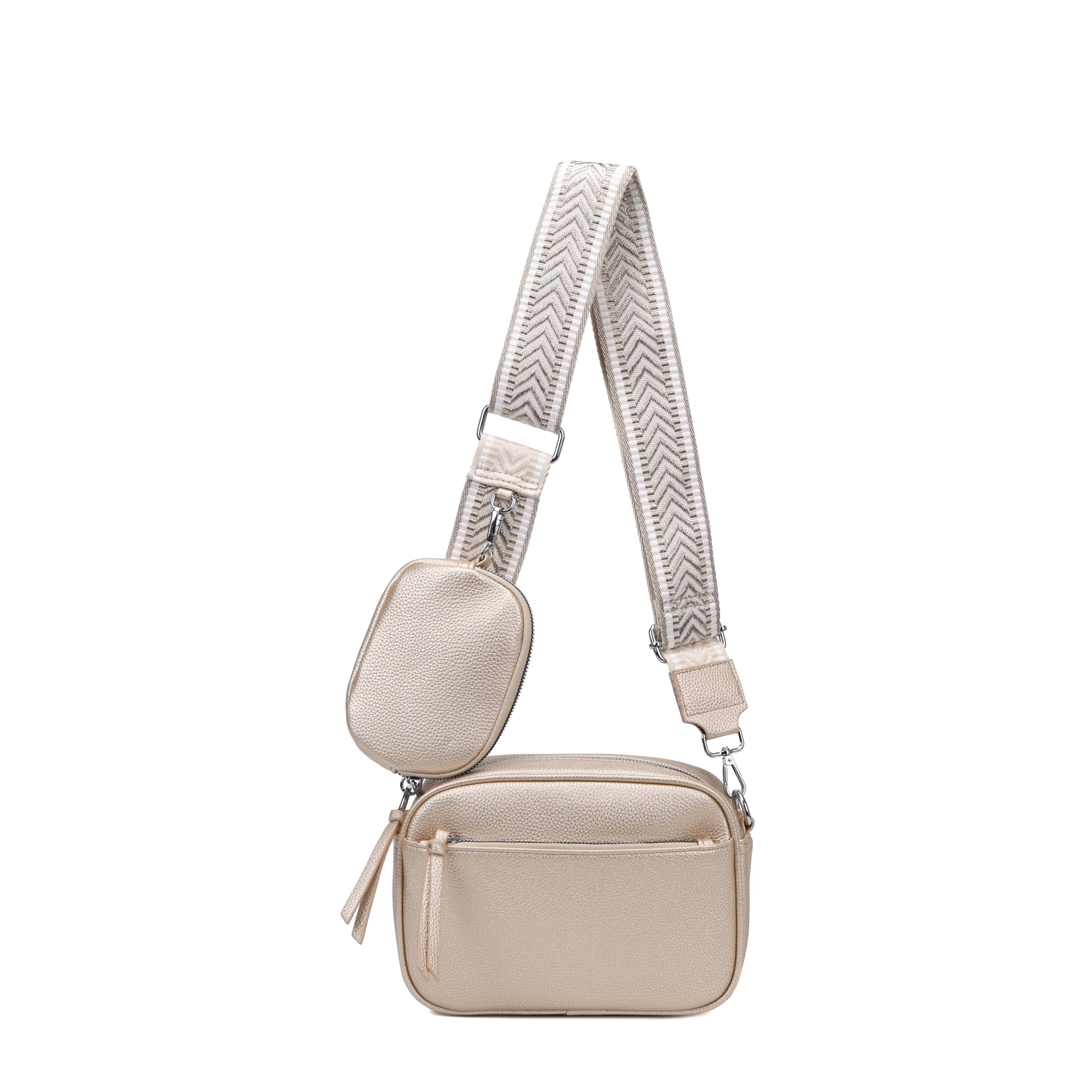 LINETA - Wholesale Crossbody Bag - Women's - L-6020-25 Shoulder bag + small bag with handle12