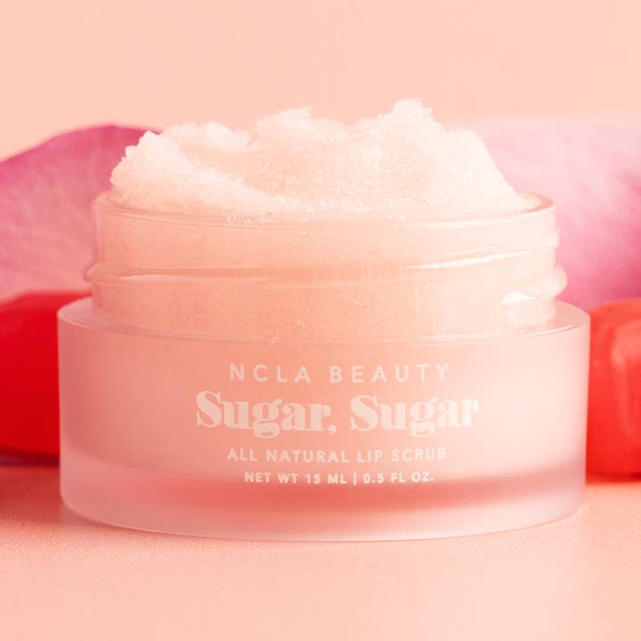 Sugar Sugar Candy Roses Lip Scrub for wholesale by NCLA Beauty