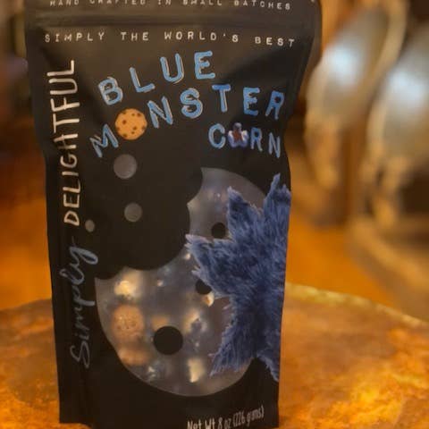 Simply Delightful - Vente Pop-corn - Popcorn bleu Monster 8 oz
