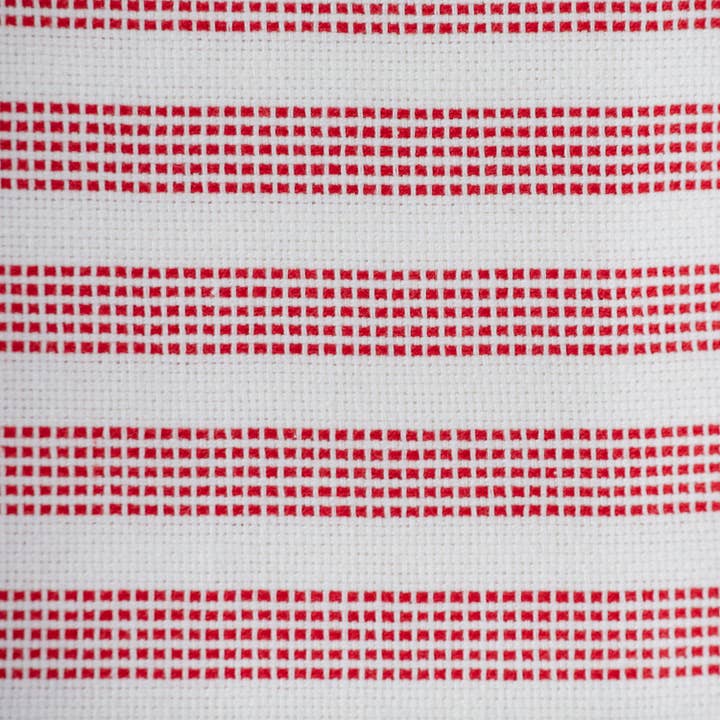 RSVP International - Wholesale Tea Towel - Red Dobby Towel2