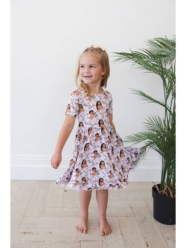 Blush Lotus - Wholesale Dress - Kids - Wayfinder - Ruffle Dress20