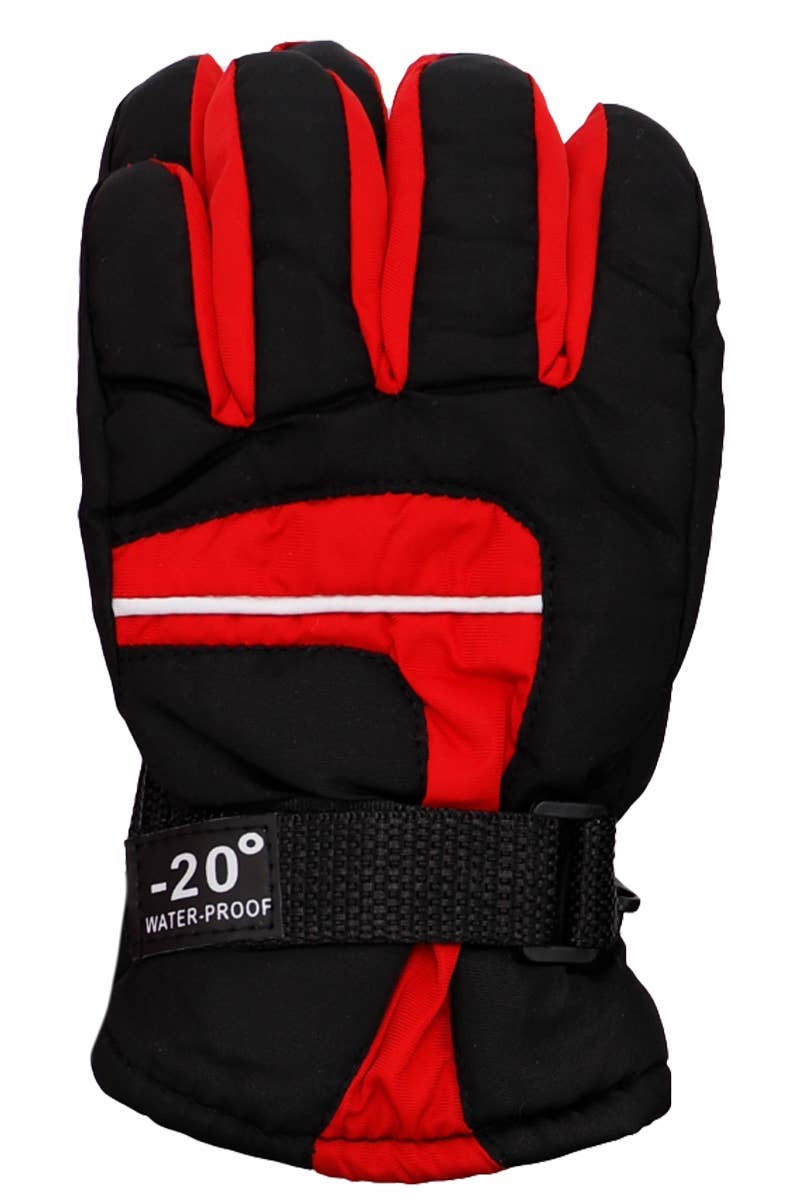 SURTIDO Guantes de esquí resistentes e impermeables para niños y jóvenes Racer de venta al por mayor en Faire4